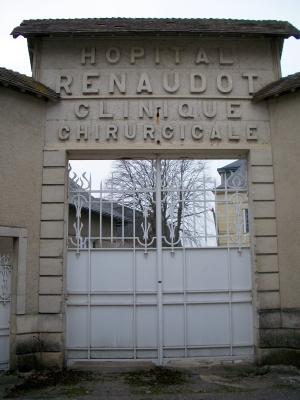 Hopital de Loudun entrée