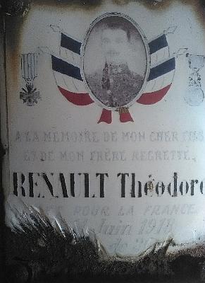 Plaque RENAULT Theodore