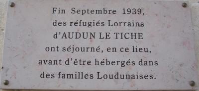 Plaque Maison d'accueil