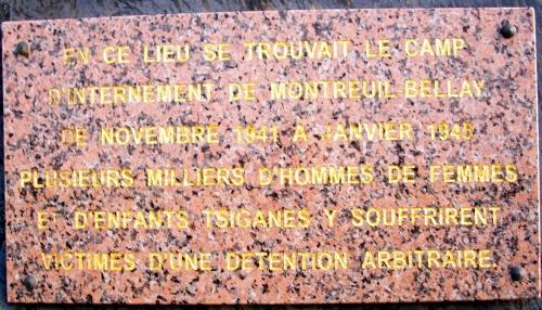 Plaque Stele Montreuil-Bellay