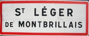 plaque St Leger de Montbrillais