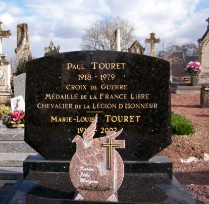 Tombe Paul Touret