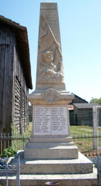 Verrue - Monument aux Morts